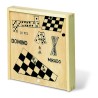Set de 4 juegos en caja de madera Trikes