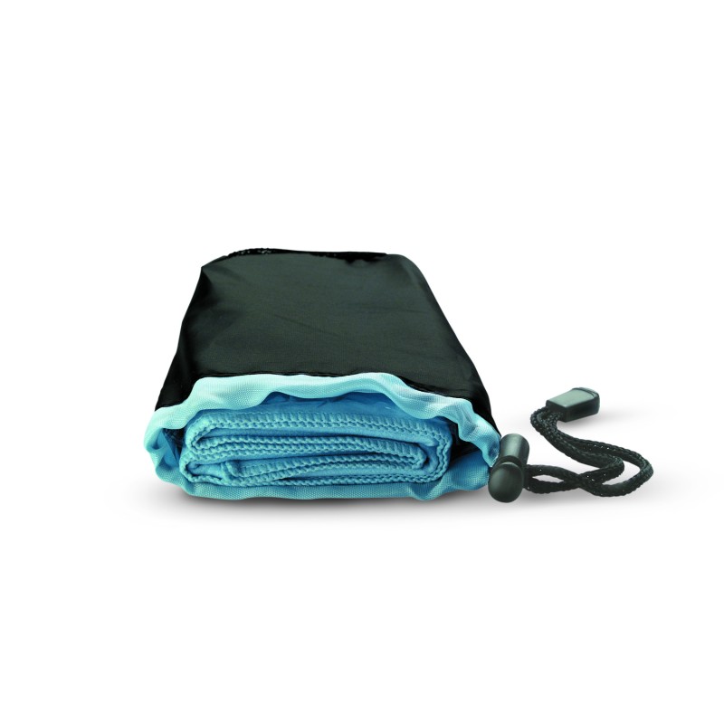 Toalla deportiva en bolsa de nylon Drye