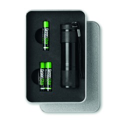 Linterna LED de aluminio...