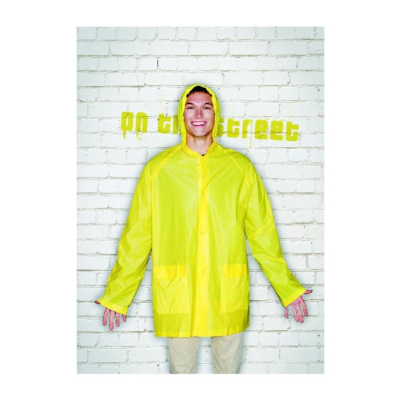 Impermeable de PVC con capucha Blado