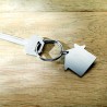 Llavero de aluminio con forma de casa Heim