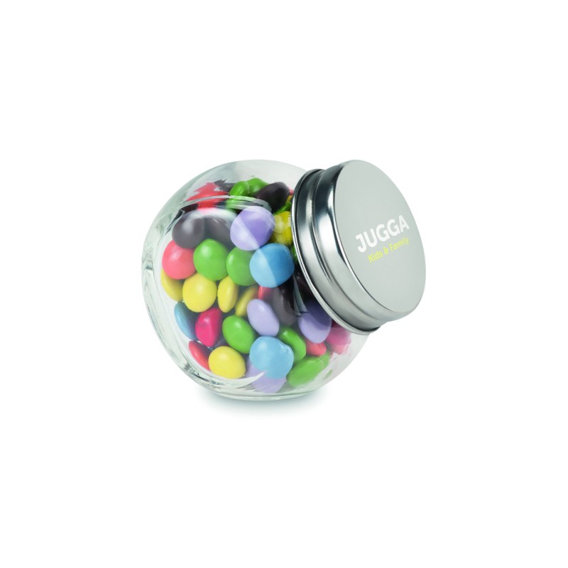 Chocolates en bote de cristal Chocky