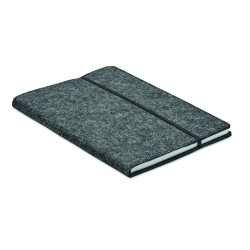 Libreta A5 de fieltro RPET...