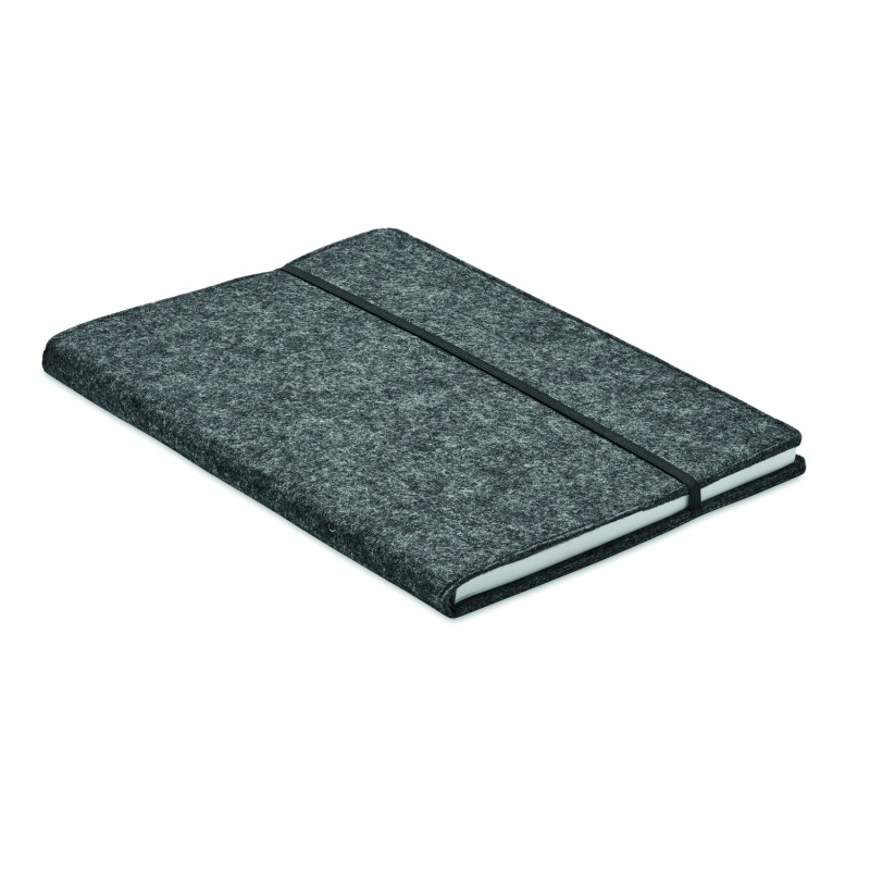 Libreta A5 de fieltro RPET Feltbook