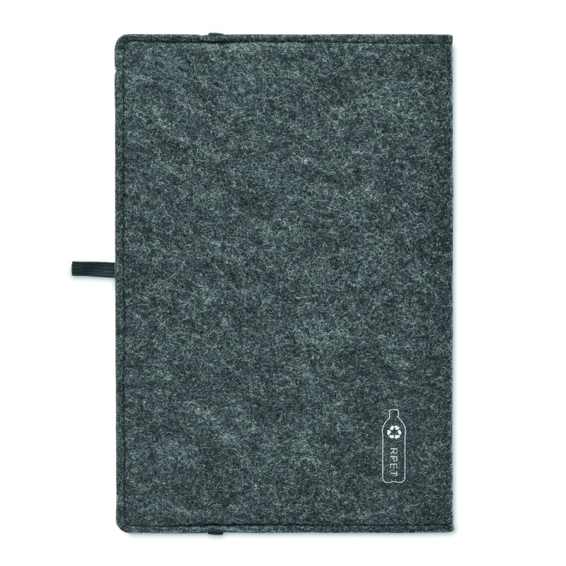 Libreta A5 de fieltro RPET Feltbook