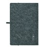 Libreta A5 de fieltro RPET Feltbook