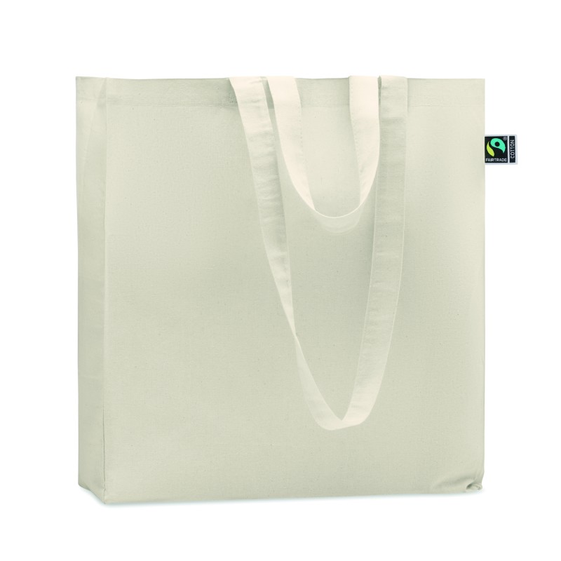 Bolsa de algodón Fairtrade con fuelle Osole ++