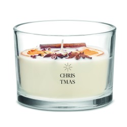 Vela de cera vegetal en tarro de cristal Citrus 300 g