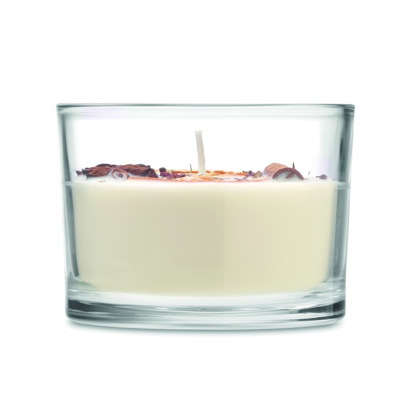 Vela de cera vegetal en tarro de cristal Citrus 300 g