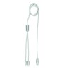 Cable de carga 2 en 1 Cablong 120 cm