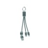 Llavero con cable de carga 4 en 1 Blue