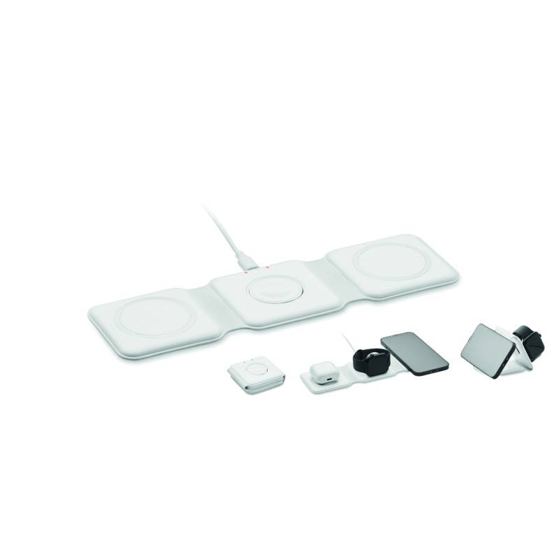 Base de carga inalámbrica plegable 3 en 1 Orio