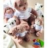 Peluche de conejo con sudadera Bunny