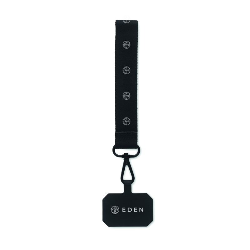 Cordón para móvil de poliéster Celeste