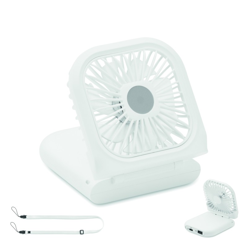 Ventilador portátil plegable con powerbank Standfan
