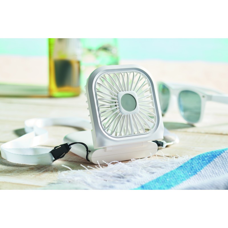 Ventilador portátil plegable con powerbank Standfan