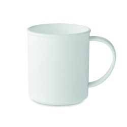 Taza vintage reutilizable de PP Alas 300 ml