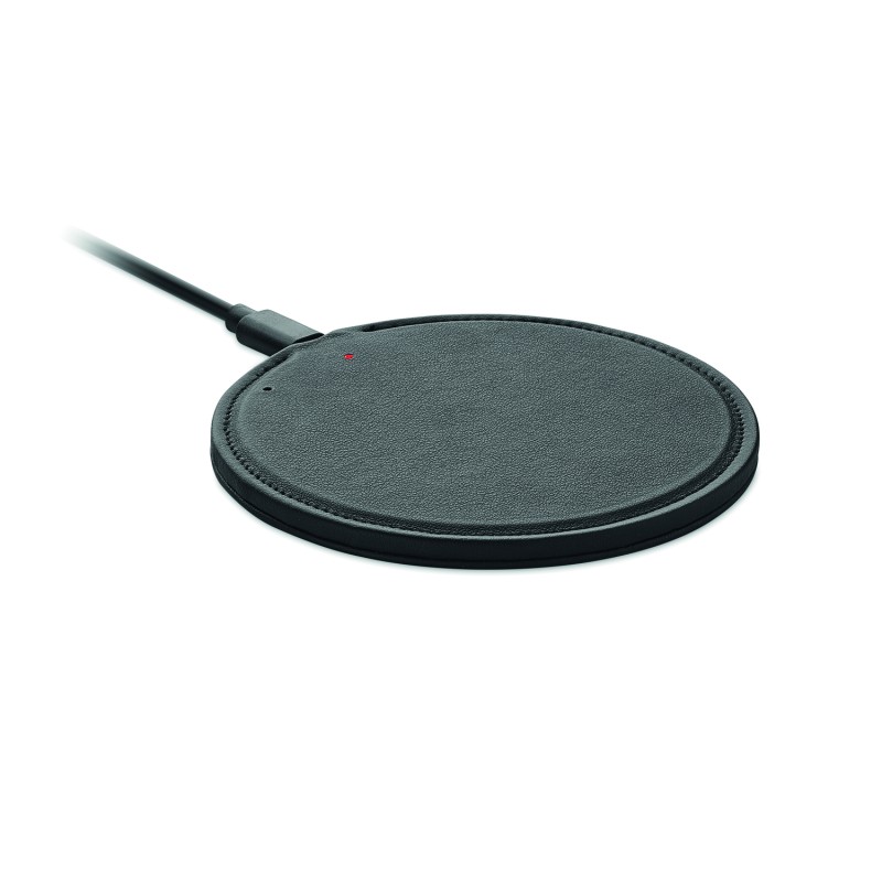 Cargador inalámbrico de PU reciclado Alfa 15 W