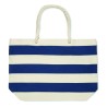 Bolsa de playa de algodón a rayas Heaven Stripe