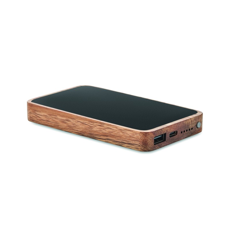 Powerbank inalámbrico de acacia Acapow 4000 mAh