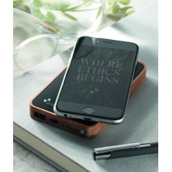 Powerbank inalámbrico de acacia Acapow 4000 mAh