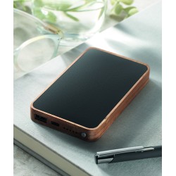 Powerbank inalámbrico de acacia Acapow 4000 mAh