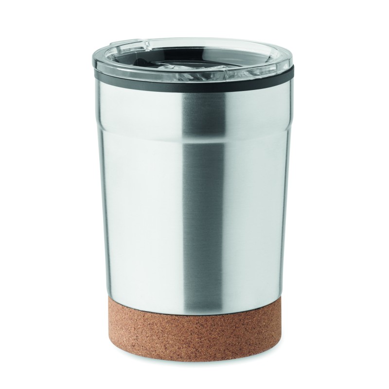 Vaso de doble pared con base de corcho Nomu 300 ml