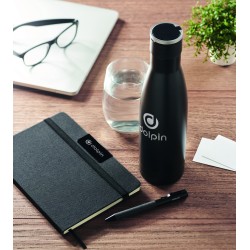 Set de regalo con libreta, bolígrafo y botella Yokoso