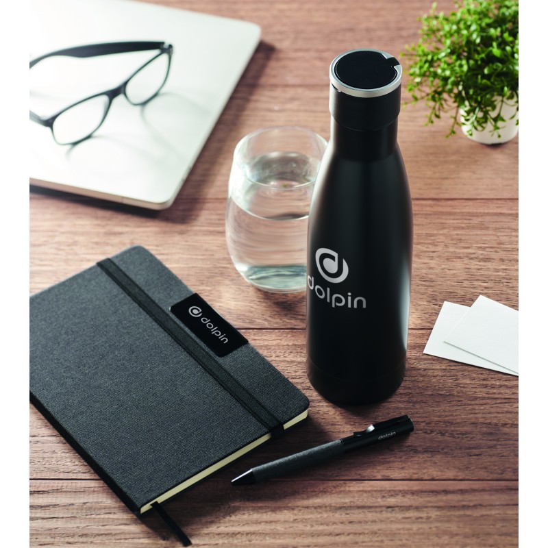 Set de regalo con libreta, bolígrafo y botella Yokoso