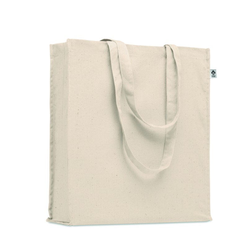 Bolsa de algodón orgánico con fuelle Bente