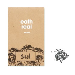 Sobre con semillas de albahaca Basilop
