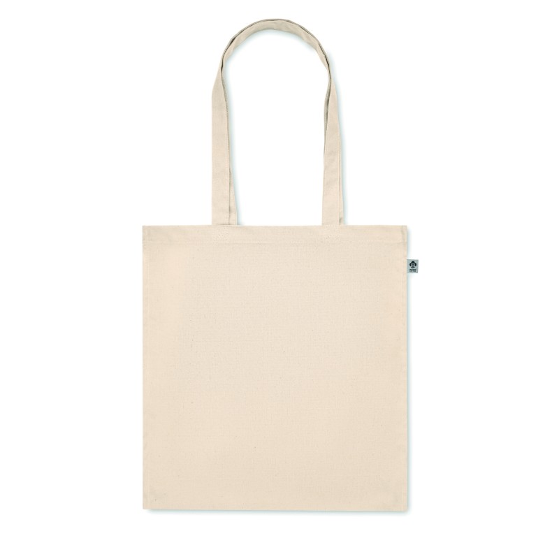 Bolsa de algodón orgánico con fuelle Bente