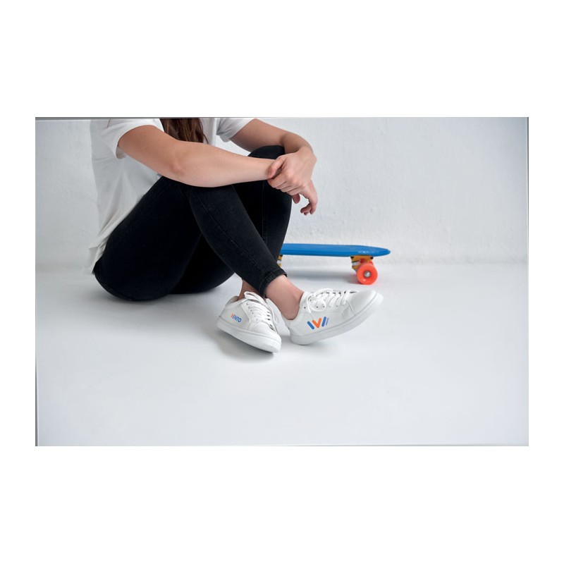 Zapatillas de PU Blancos talla 47