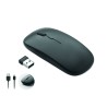 Ratón óptico inalámbrico recargable Curvy C