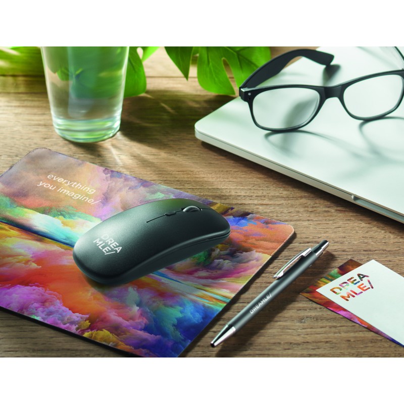 Ratón óptico inalámbrico recargable Curvy C