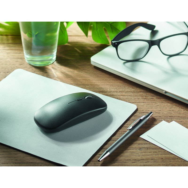 Ratón óptico inalámbrico recargable Curvy C
