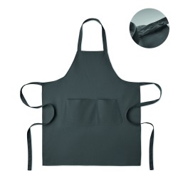 Delantal con peto de algodón orgánico Gamma