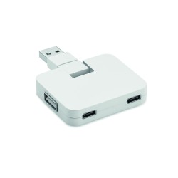 Hub USB de 4 puertos Square-C