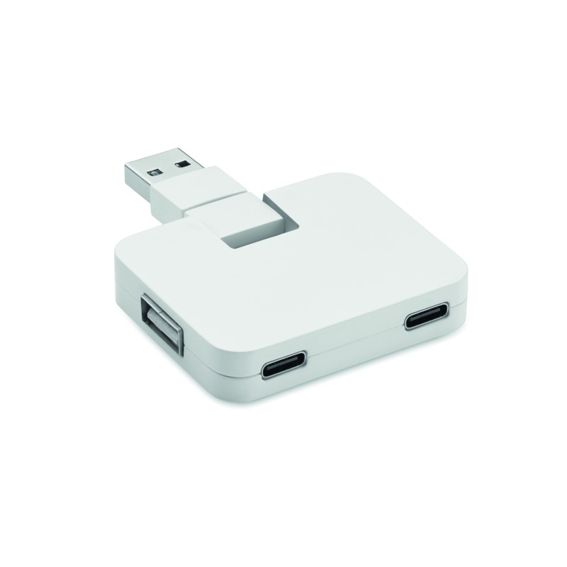Hub USB de 4 puertos Square-C