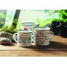 Taza esmaltada para sublimación Plateado S 200 ml