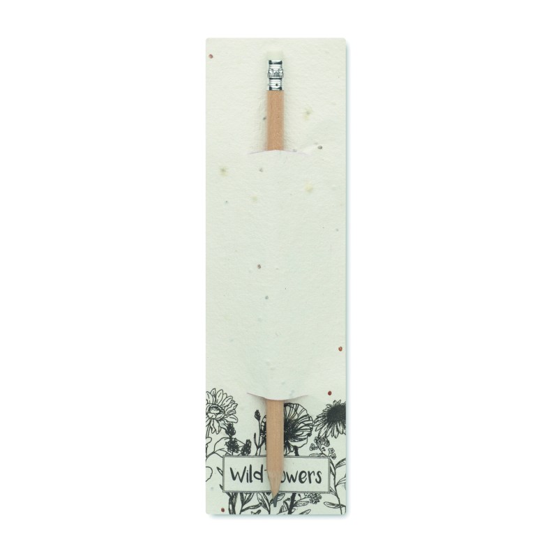Lápiz de madera con envase de semillas Penseed