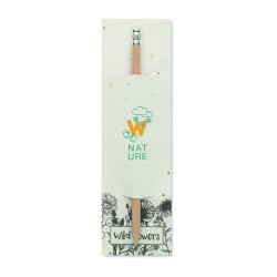Lápiz de madera con envase de semillas Penseed