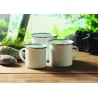 Taza esmaltada para sublimación Plateado S 200 ml