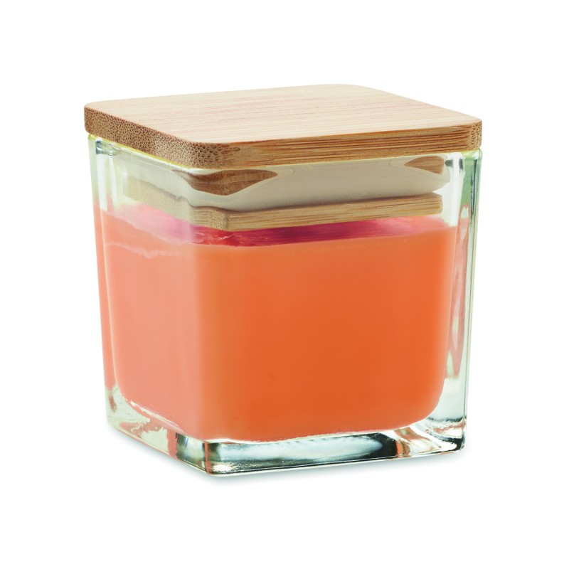 Vela perfumada cuadrada Pila 50 g
