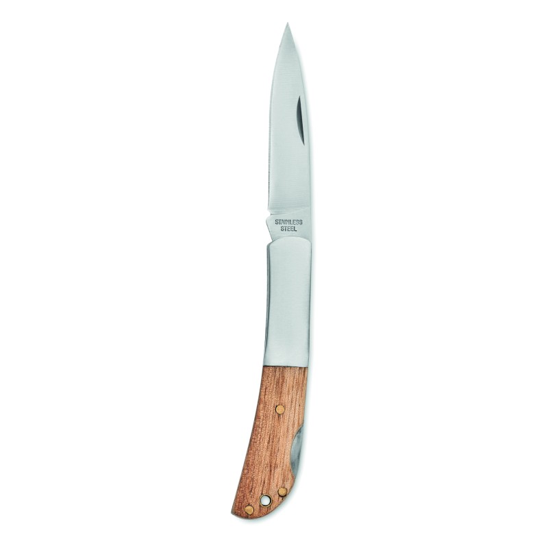 Navaja plegable de acacia Skarp
