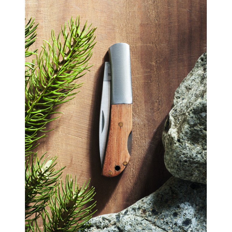 Navaja plegable de acacia Skarp