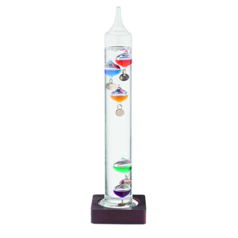Termómetro Galileo de cristal Gali 28 cm