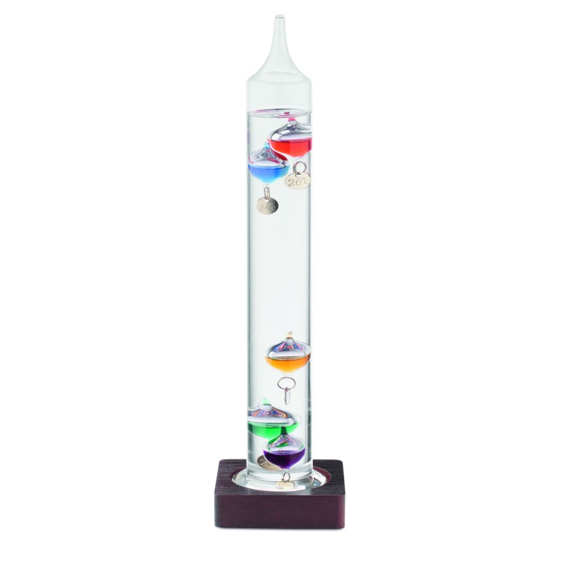 Termómetro Galileo de cristal Gali 28 cm