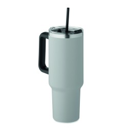 Vaso térmico de doble pared con pajita Suma 1200 ml