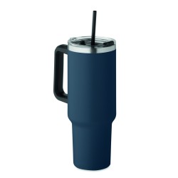 Vaso térmico de doble pared con pajita Suma 1200 ml